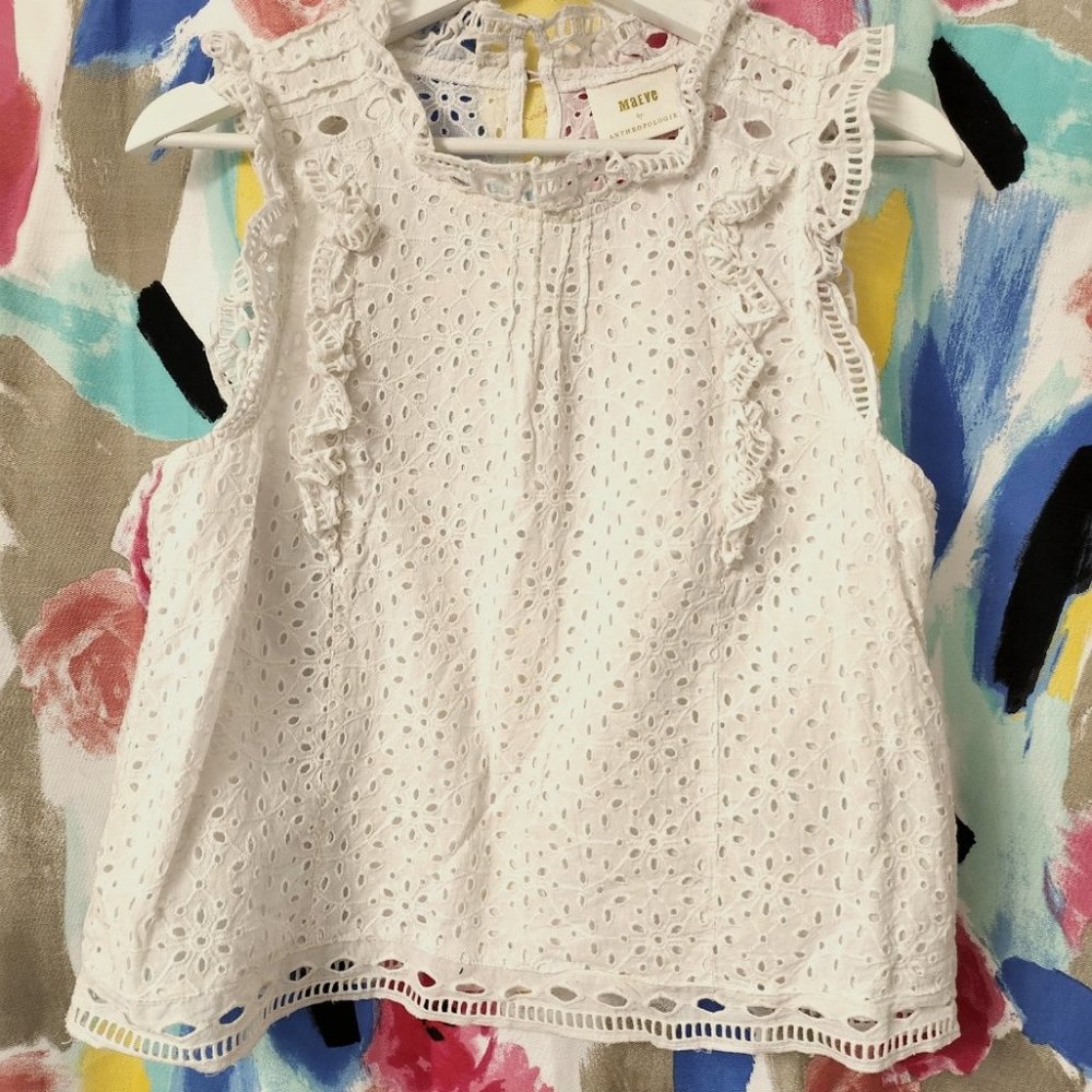 white tank top blouse